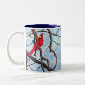 Kardinals-Schale Zweifarbige Tasse (Links)