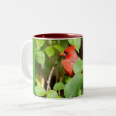 Kardinals-Tasse Zweifarbige Tasse (Vorderseite Links)