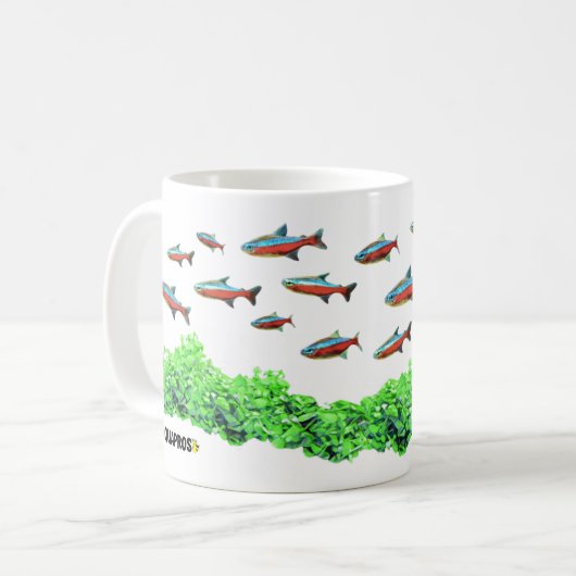 Kardinals-Tetra- Schule Kaffeetasse (Vorderseite Links)