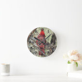 Kardinals-Uhr Runde Wanduhr (Zuhause)