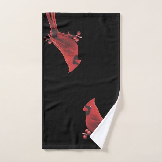 Kardinals-Vogel-Badezimmer-Tuch-Set Badhandtuch Set (Handtuch)