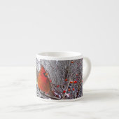 Kardinals-Waldespresso-Schale Espressotasse (Vorderseite Rechts)