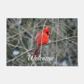 Kardinals-Wappen Fußmatte (Vorderseite)