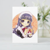 Kardinalsakura Einladung (Stehend Vorderseite)