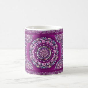Kardinalsrote Rosette Kaffeetasse