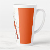 Kardinalvogel-Illustration Milchtasse (Rechts)