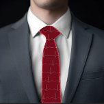 Kardiogramm EKG-Muster Rot Krawatte<br><div class="desc">Kardiologe Kardiogramm EKG Muster Rote Krawatte. Kardiogramm EKG-Muster für die kardiologische Krawatte des Arztes. Passen Sie die Hintergrundfarbe an und ändern Sie sie,  falls gewünscht. Auf beiden Seiten der Krawatte bedrucktes Design. Ein Elektrokardiogramm (EKG / EKG) ist eine elektrische Aufzeichnung des Herzens und wird zur Untersuchung von Herzkrankheiten verwendet.</div>