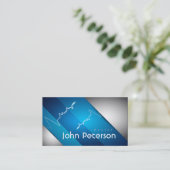 Kardiologe Arzt-Arzt-Praxis Visitenkarte (Stehend Vorderseite)