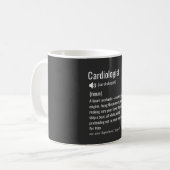 Kardiologe Definition Kaffeetasse (Vorderseite Links)