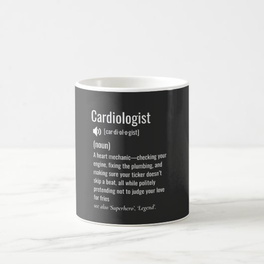 Kardiologe Definition Kaffeetasse (Mittel)