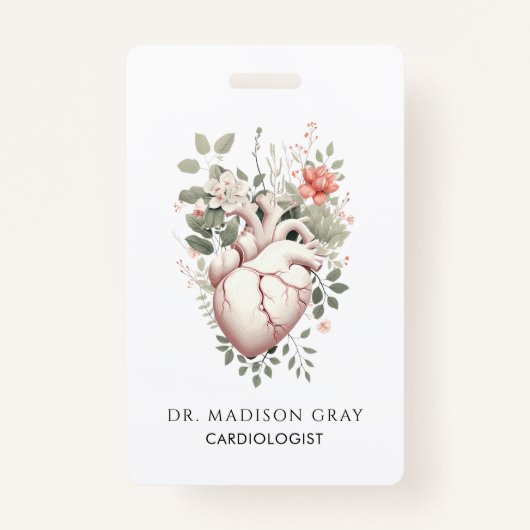 Kardiologe Doktor Ausweis (Vorderseite)
