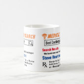 Kardiologe Funny Search Tasse (Mittel)
