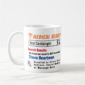 Kardiologe Funny Search Tasse (Links)