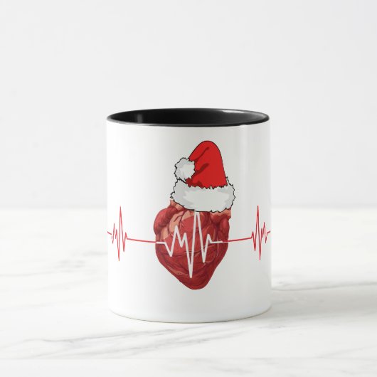 Kardiologe Herzarzt Kardiologie Echo Design Tasse (Zentrum)