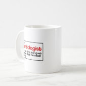 Kardiologe Kaffeetasse (Vorderseite Links)