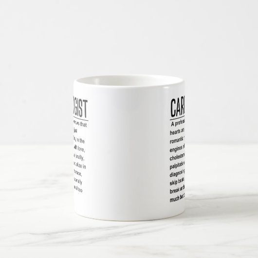 Kardiologe Kaffeetasse (Mittel)
