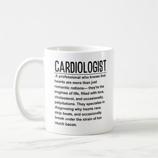 Kardiologe Kaffeetasse (Links)