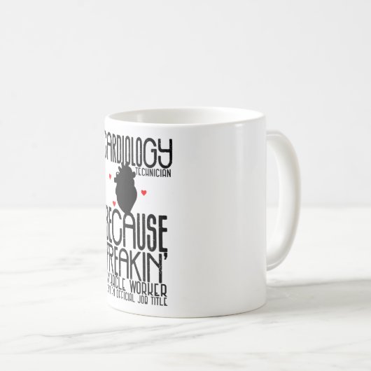 Kardiologe Kaffeetasse (VorderseiteRechts)