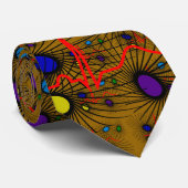 Kardiologe Krawatte, schönes QRS Design Krawatte (Gerollt)