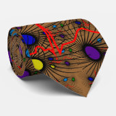 Kardiologe Krawatte, schönes QRS Design Krawatte (Gerollt)