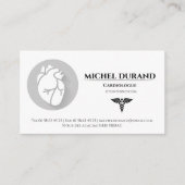 Kardiologe medizinische Visitenkarten Visitenkarte (Vorderseite)