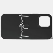 Kardiologe mit EKG Case-Mate iPhone Hülle (Rückseite (Horizontal))