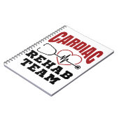 Kardiologe Rehab Team Krankenschwester Notizblock (Linke Seite)