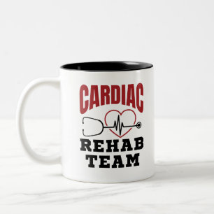 Kardiologe Rehab Team Krankenschwester Zweifarbige Tasse
