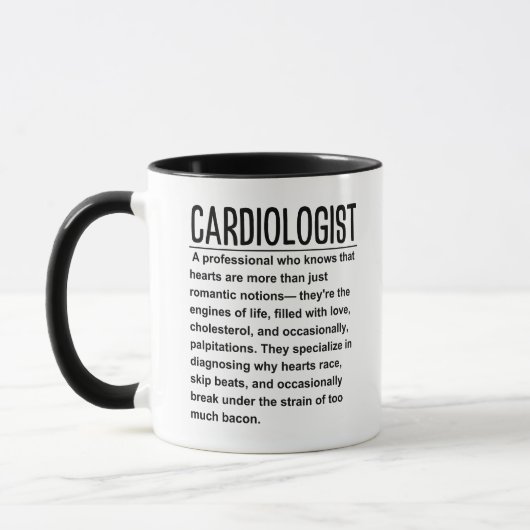 Kardiologe Tasse (Links)