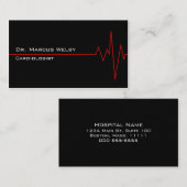 Kardiologe Visitenkarte (Vorne/Hinten)