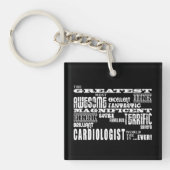 Kardiologen Geburtstage: Bester Kardiologe Schlüsselanhänger (Vorderseite)