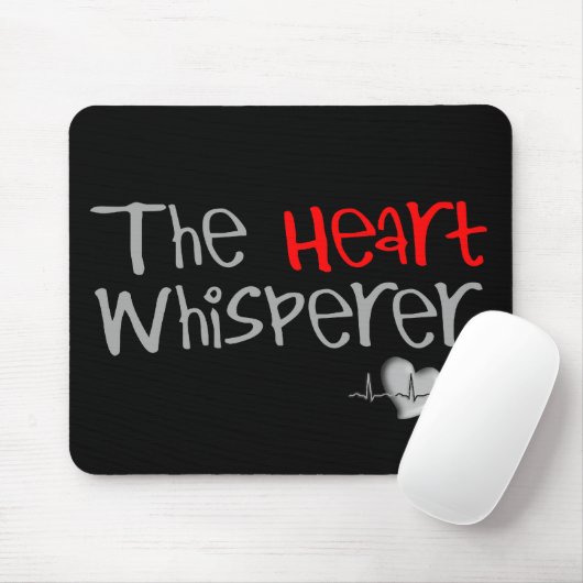 Kardiologen-Geschenke "der HerzWhisperer " Mousepad (Mit Mouse)
