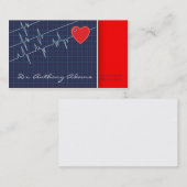 Kardiologen-private Klinik-Doktor Medical Visitenkarte (Vorne/Hinten)