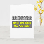 Kardiologen ... schlauer karte (Gelbe Blume)