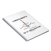 Kardiologen tun es mit Rhythm EKG Sinus Rhythm Notizblock (Rechte Seite)