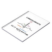 Kardiologen tun es mit Rhythm EKG Sinus Rhythm Notizblock (Linke Seite)