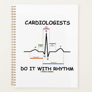 Kardiologen tun es mit Rhythm EKG Sinus Rhythm Planer