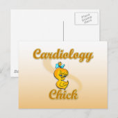 Kardiologie Chick Postkarte (Vorne/Hinten)