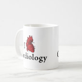 Kardiologie der Liebe I Kaffeetasse (Vorderseite Links)