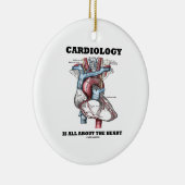 Kardiologie ist ganz über das Herz (anatomisch) Keramik Ornament (Rechts)