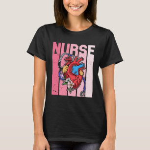 Kardiologie Kardiologe Kardiograph Krankenschweste T-Shirt