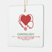 Kardiologie Keramik Ornament (Links)