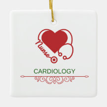 Kardiologie Keramik Ornament