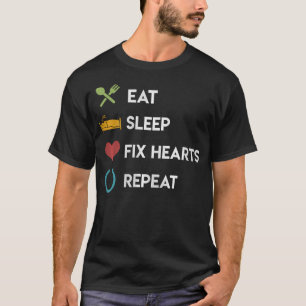 Kardiologie-Shirt Kardiologe Geschenke Herz Arzt T T-Shirt