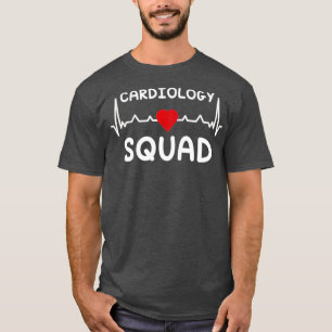 Kardiologie Squad Herzkrankenkrankheit Herz T-Shirt