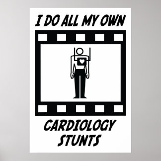 Kardiologie Stunts Poster