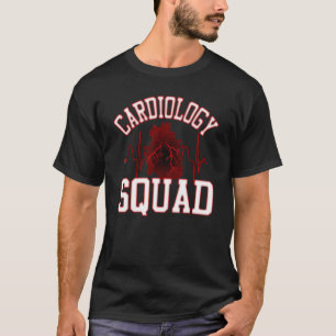 Kardiologie-Team-Shirt Herzkrankenschwester Kathla T-Shirt