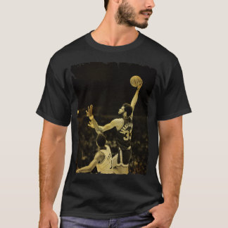 Kareem Abdul Jabbar Vintages Basketballdesign T-Shirt