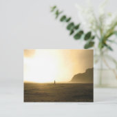 Karekare Beach - Auckland, Neuseeland Postkarte (Stehend Vorderseite)