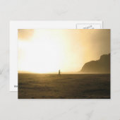 Karekare Beach - Auckland, Neuseeland Postkarte (Vorne/Hinten)